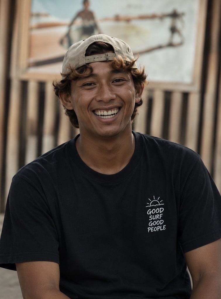 Lana local surf coach in Uluwatu South Bali