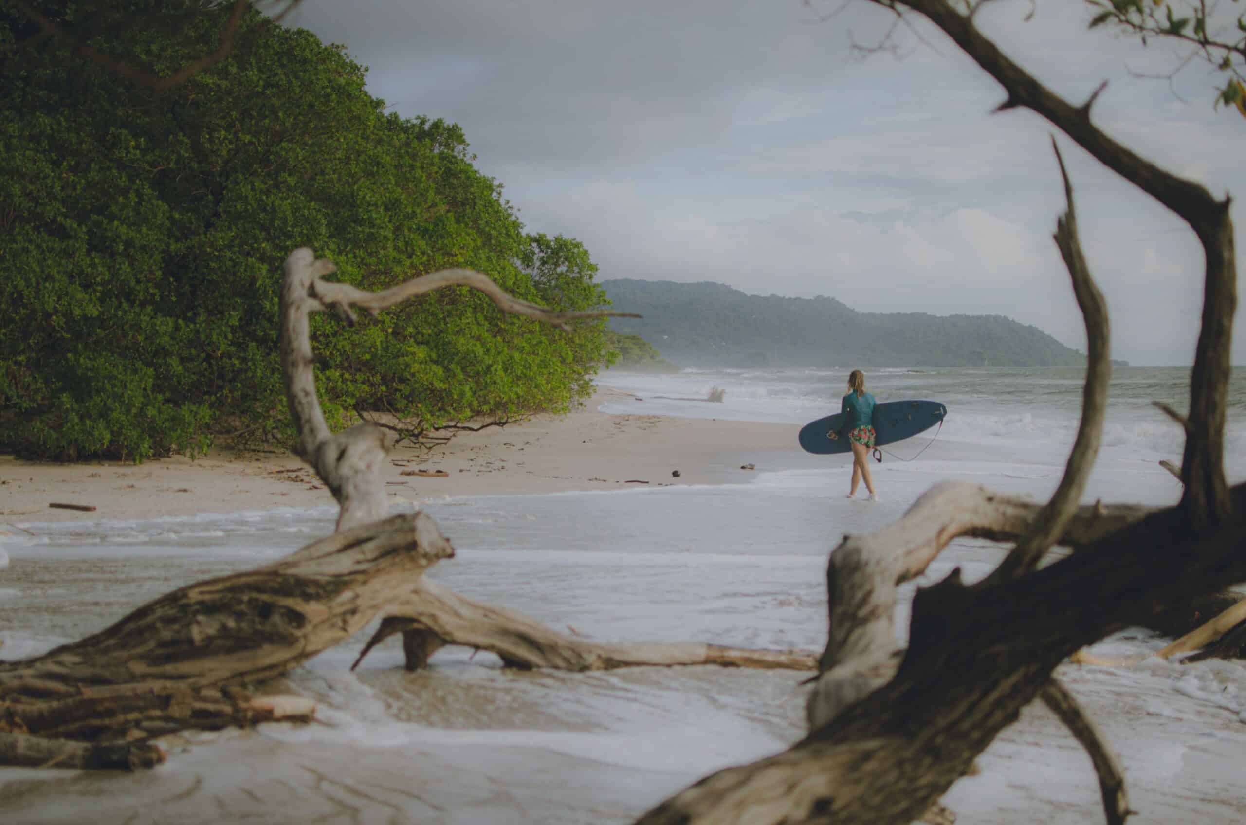 Surf trip and waves in East Java, Indonesia